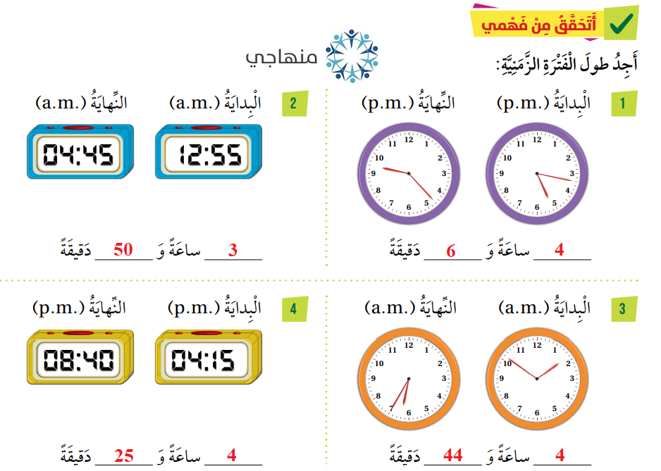 الفترات الزمنية (2)